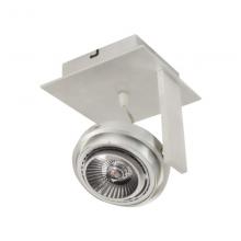 Lampada a soffitto con corpi illuminanti orientabili.